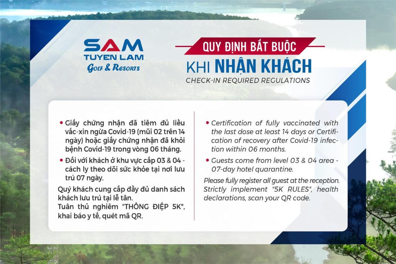 Sam Tuyen Lam Resort دالات المظهر الخارجي الصورة